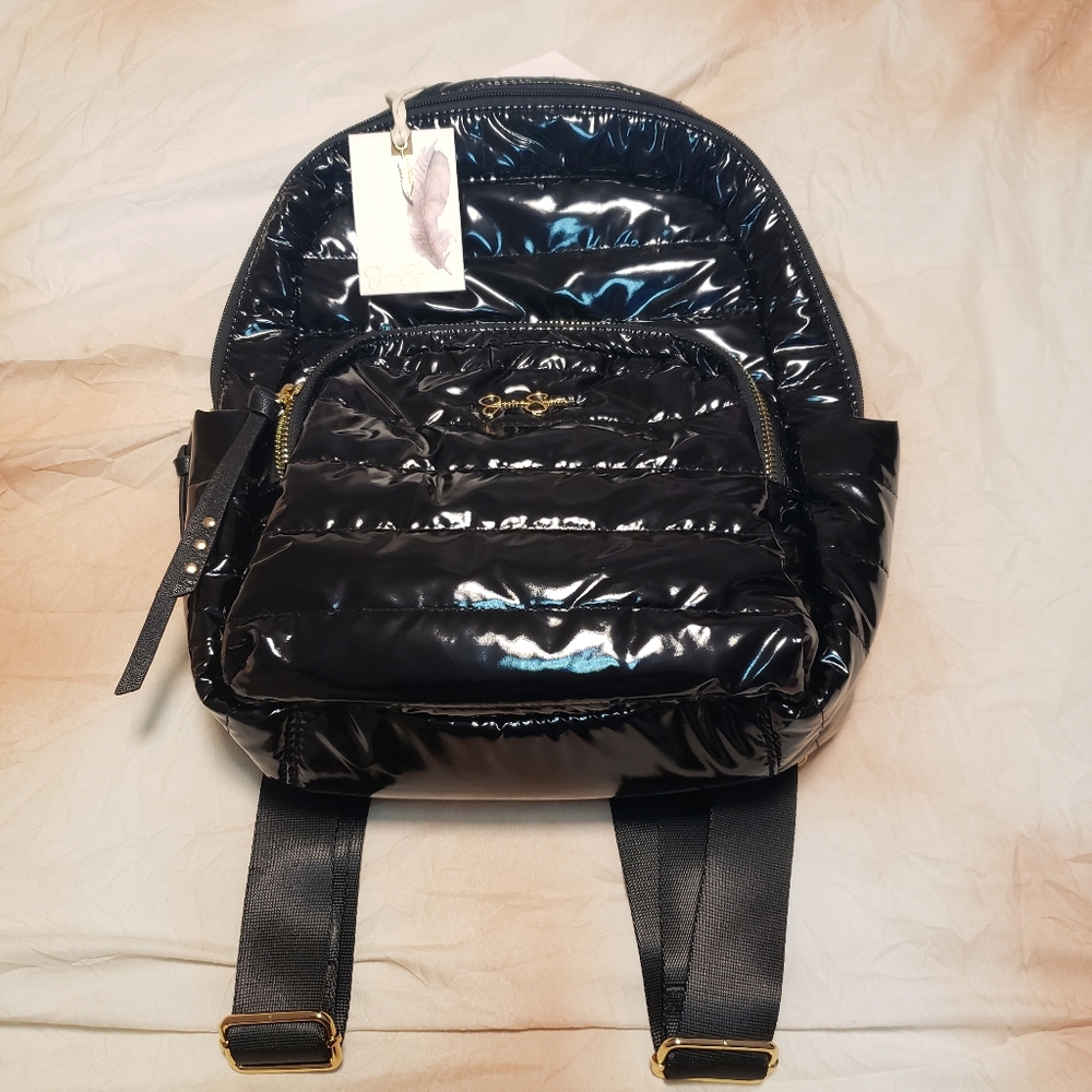 NWT Jessica Simpson Portia Puffer Shiny Backpack